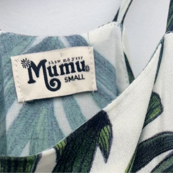Show Me Your Mumu Dress Byron Dress Peruvian Palm Sz Sm - Picture 6 of 17